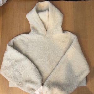 Princess Polly cropped teddy sweater